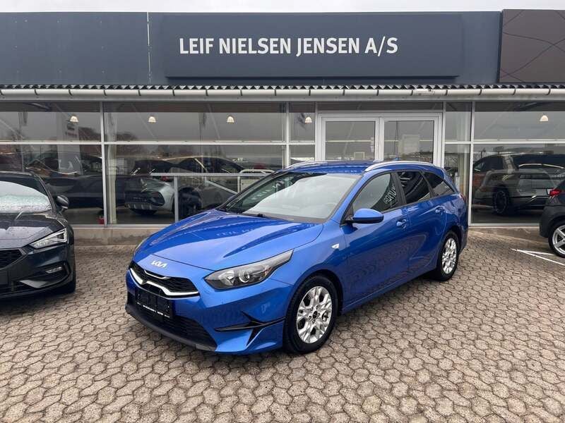 Blåmetal Brugt 2022 Kia Ceed Sportswagon Stationcar | 174.900 kr. (God pris) - Billede 1/4