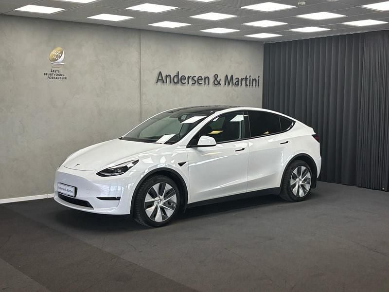 Hvidmetal Brugt 2021 Tesla Model Y Long Range AWD SUV | 249.900 kr. (Dyr) - Billede 1/4