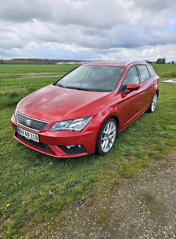 Rød Brugt 2018 Seat Leon ST Style Stationcar | 89.900 kr. (Fair pris) - Billede 1/4