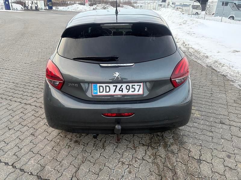 Brugt Peugeot 208 Active 99 HK (72 kW) 2017 Grå Hatchback