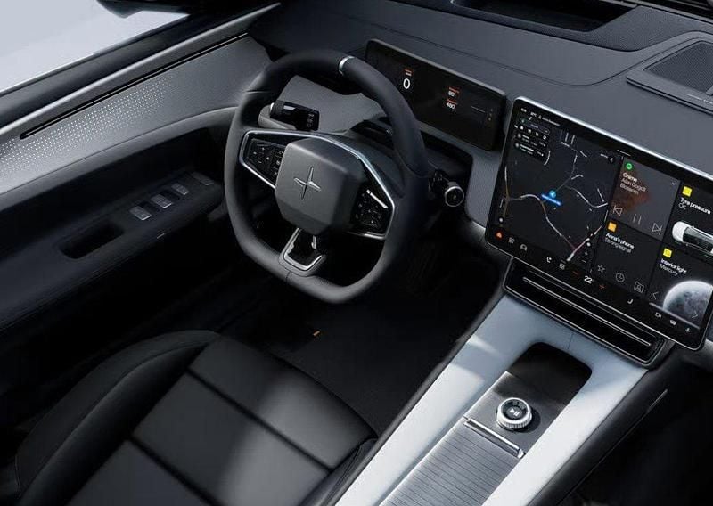 Ny Polestar 4 400 kW (544 HK) 2026 Sølvmetal SUV