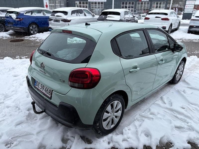 Brugt Citroën C3 Feel 82 HK (60 kW) 2019 Lysgrøn Hatchback