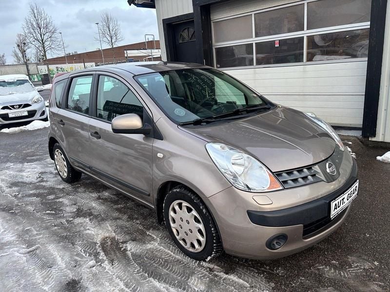 Gråmetal Brugt 2007 Nissan Note Visia Hatchback | 44.900 kr. (Fair pris) - Billede 1/4