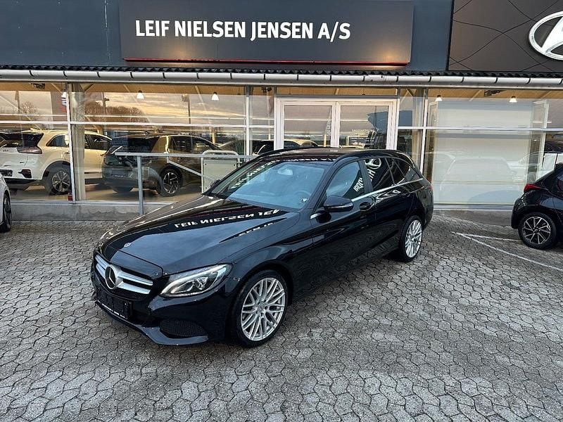 Sort Brugt 2017 Mercedes C220 Stationcar | 199.900 kr. (Fair pris) - Billede 1/4