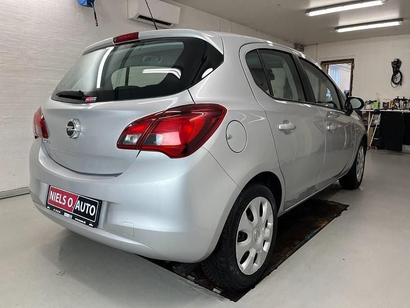 Brugt Opel Corsa Enjoy 75 HK (55 kW) 2016 Sølvmetal Hatchback