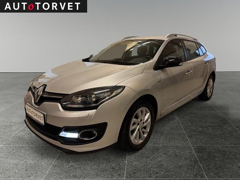 Sølvmetal Brugt 2016 Renault Mégane III LIMITED Stationcar | 57.700 kr. (Fair pris) - Billede 1/4