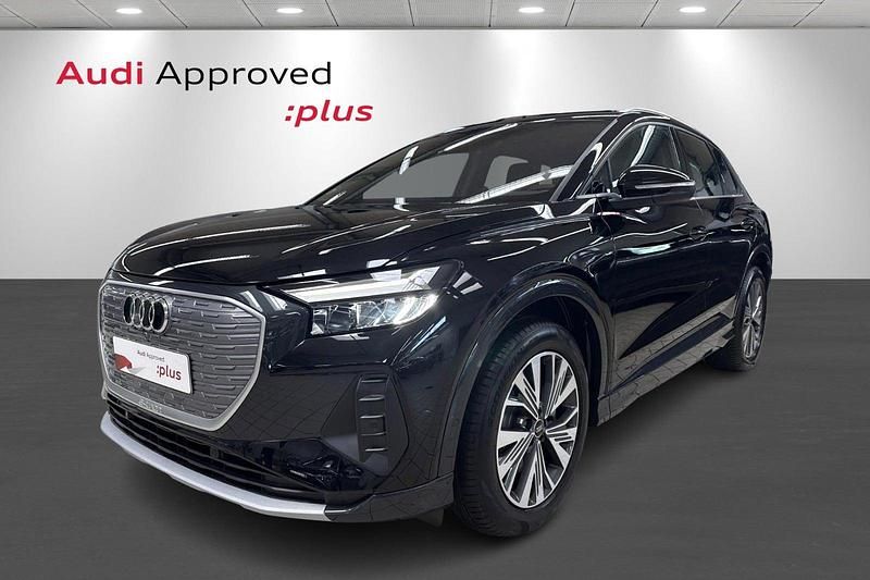 Sortmetal Brugt 2025 Audi Q4 e-tron Advanced SUV | 389.900 kr. - Billede 1/4
