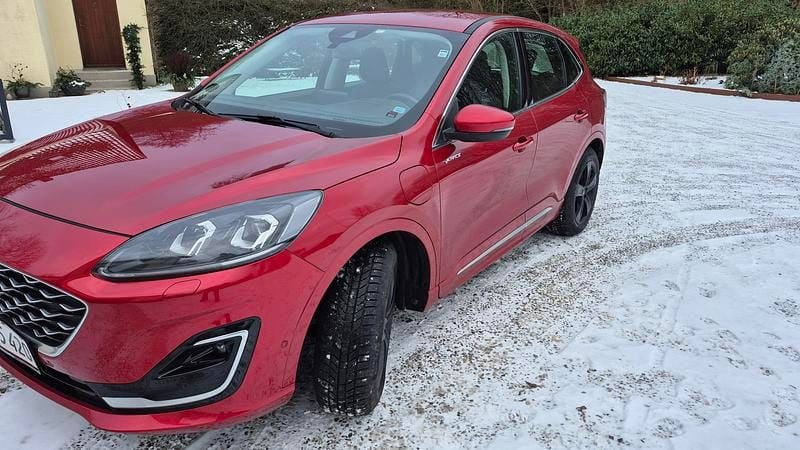 Brugt Ford Kuga Vignale 225 HK (165 kW) 2021 Rød SUV