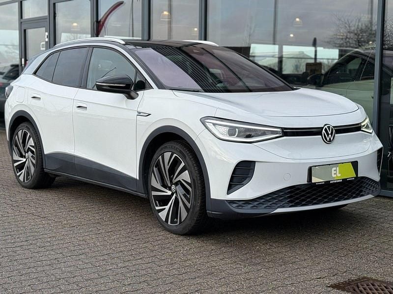 Hvid Brugt 2021 VW ID.4 Pro Performance SUV | 229.700 kr. (Lidt for dyr) - Billede 1/3