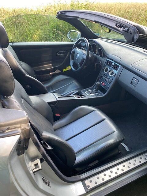 Brugt Mercedes SLK230 193 HK (141 kW) 1997 Sølv Cabriolet