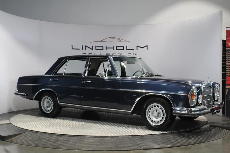 Blå Brugt 1968 Mercedes W108 SE Sedan | 189.900 kr. - Billede 1/4