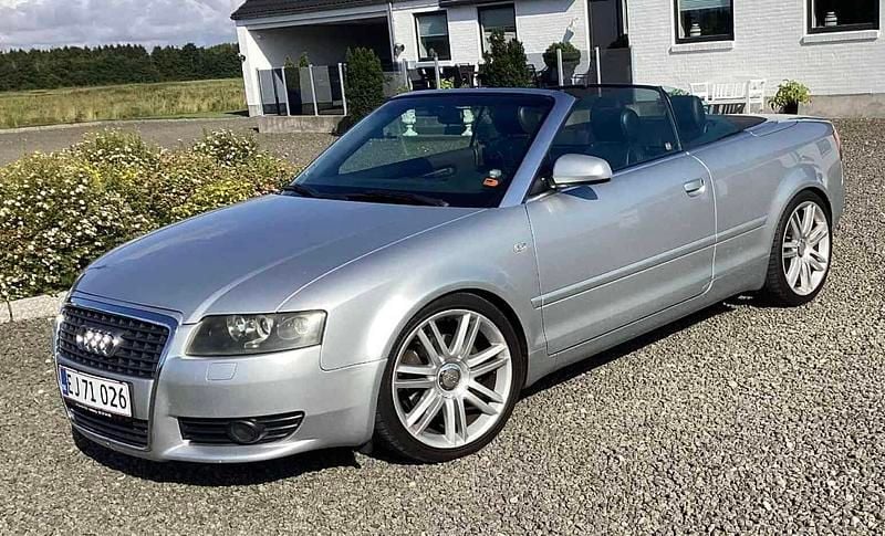 Sølv Brugt 2002 Audi A4 Cabriolet | 79.900 kr. - Billede 1/4