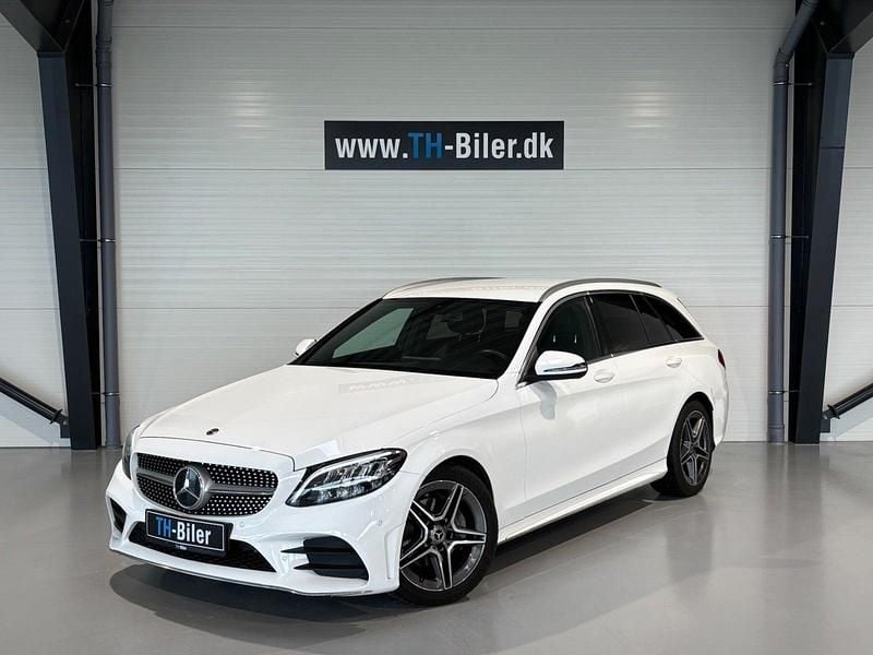 Brugt 2019 Mercedes C220 AMG line Stationcar | 229.900 kr. (God pris) - Billede 1/4