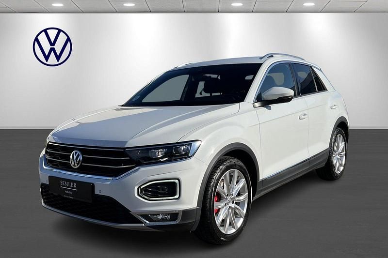 Hvid Brugt 2018 VW T-Roc Sport SUV | 219.900 kr. (Fair pris) - Billede 1/4