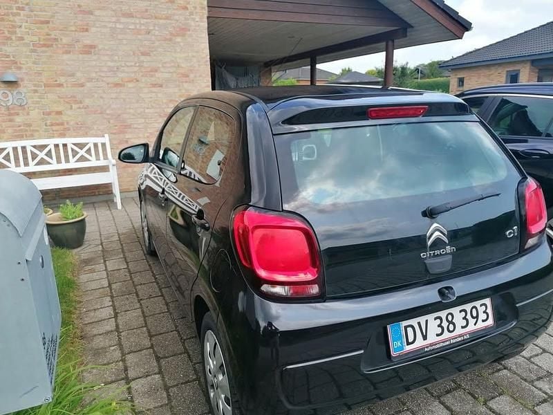 Brugt Citroën C1 PureTech 82 HK (60 kW) 2017 Sort Hatchback