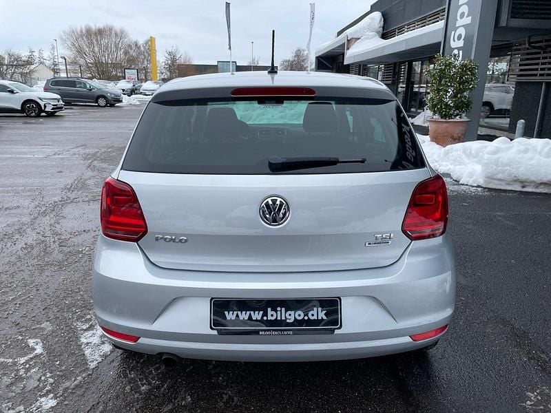 Brugt VW Polo Comfortline 90 HK (66 kW) 2015 Sølvmetal Hatchback