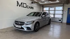Grå Brugt 2018 Mercedes C300 AMG line Stationcar | 259.900 kr. (Fair pris)