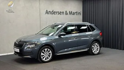 Sølv Brugt 2021 Skoda Kamiq Style SUV | 184.800 kr. (Fair pris)