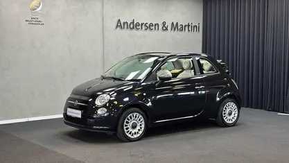 Sort Brugt 2014 Fiat 500C Wind Cabriolet | 54.400 kr. (Fair pris)