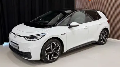 Brugt VW ID.3 Pro Performance 150 kW (204 HK) 2020 Hvidmetal Hatchback
