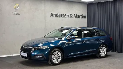 Brugt Skoda Octavia First Edition 110 HK (80 kW) 2020 Blaametal Stationcar