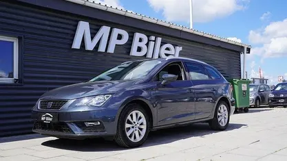Brugt Seat Leon ST Style 115 HK (84 kW) 2019 Koksmetal Stationcar