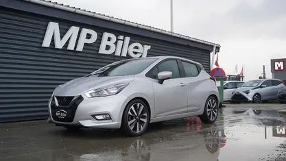 Sølvmetal Brugt 2020 Nissan Micra Acenta Hatchback | 89.900 kr. (Fair pris)