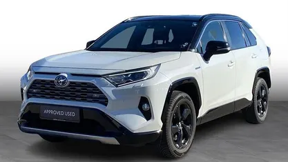 Brugt Toyota RAV4 Hybrid H3 Style 218 HK (160 kW) 2020 2qj070 pearl white/218attitu SUV