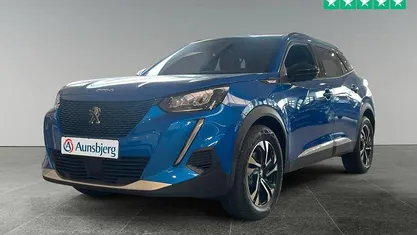 Blå met. Brugt 2023 Peugeot e-2008 Allure SUV | 159.500 kr. (Fair pris)