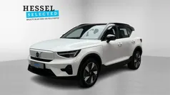 Crystal white metallic Brugt 2024 Volvo XC40 Plus SUV | 304.900 kr. (Super pris)