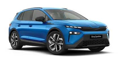 Blå Ny 2026 Skoda Elroq SportLine SUV | 314.180 kr. (Fair pris)