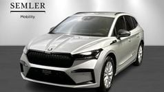 Sølvmetal Brugt 2025 Skoda Enyaq iV SportLine SUV | 379.900 kr. (Fair pris)