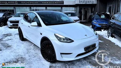 Perlemorshvid Brugt 2022 Tesla Model Y Performance SUV | 284.800 kr. (Fair pris)