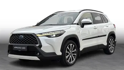 Brugt Toyota Corolla Cross Style 197 HK (144 kW) 2022 Platinum pearl white SUV
