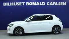 Hvid Brugt 2021 Peugeot 208 Allure+ Hatchback | 144.900 kr. (Fair pris)
