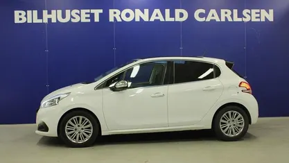 Brugt Peugeot 208 82 HK (60 kW) 2019 Hvid Hatchback