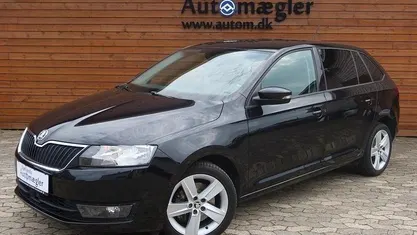 Brugt Skoda Rapid Ambition 125 HK (91 kW) 2017 Sort Hatchback