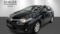 Sortmetal Brugt 2016 Toyota Auris Hybrid Comfort Stationcar | 124.900 kr. (Fair pris)
