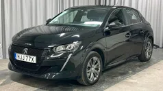 Sort Brugt 2021 Peugeot e-208 Active Hatchback | 119.800 kr. (Fair pris)