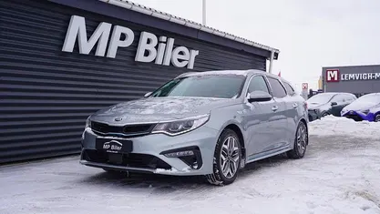 Brugt Kia Optima 205 HK (150 kW) 2019 Lysblåmetal Stationcar