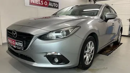 Sølvmetal Brugt 2016 Mazda 3 Optimum Hatchback | 59.800 kr. (Fair pris)