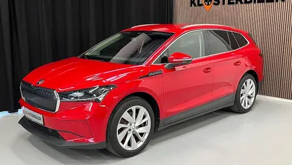 Brugt Skoda Enyaq iV Suite 150 kW (204 HK) 2022 Rød SUV