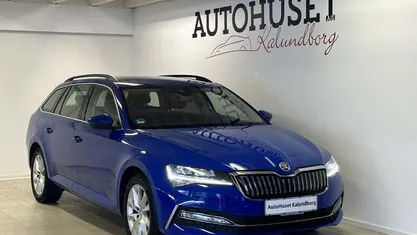 Blå Brugt 2020 Skoda Superb Ambition Stationcar | 239.900 kr. (Fair pris)