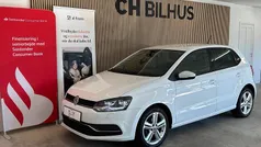 Hvid Brugt 2017 VW Polo Comfortline Hatchback | 99.500 kr. (Fair pris)