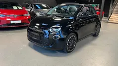 Sortmetal Brugt 2023 Fiat 500e Icon Cabriolet | 159.900 kr. (Fair pris)