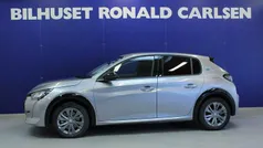 Sølvmetal Brugt 2023 Peugeot e-208 Allure Hatchback | 149.900 kr. (Fair pris)