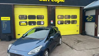 Brugt Ford Fiesta Titanium 100 HK (73 kW) 2019 Blåmetal Hatchback