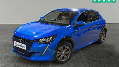 Brugt Peugeot e-208 Allure 100 kW (136 HK) 2021 Blå met. Hatchback