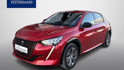 Brugt Peugeot e-208 Allure 100 kW (136 HK) 2023 Rød Hatchback
