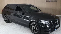 Sort Brugt 2021 Mercedes C300e AMG line Stationcar | 3.765 kr.